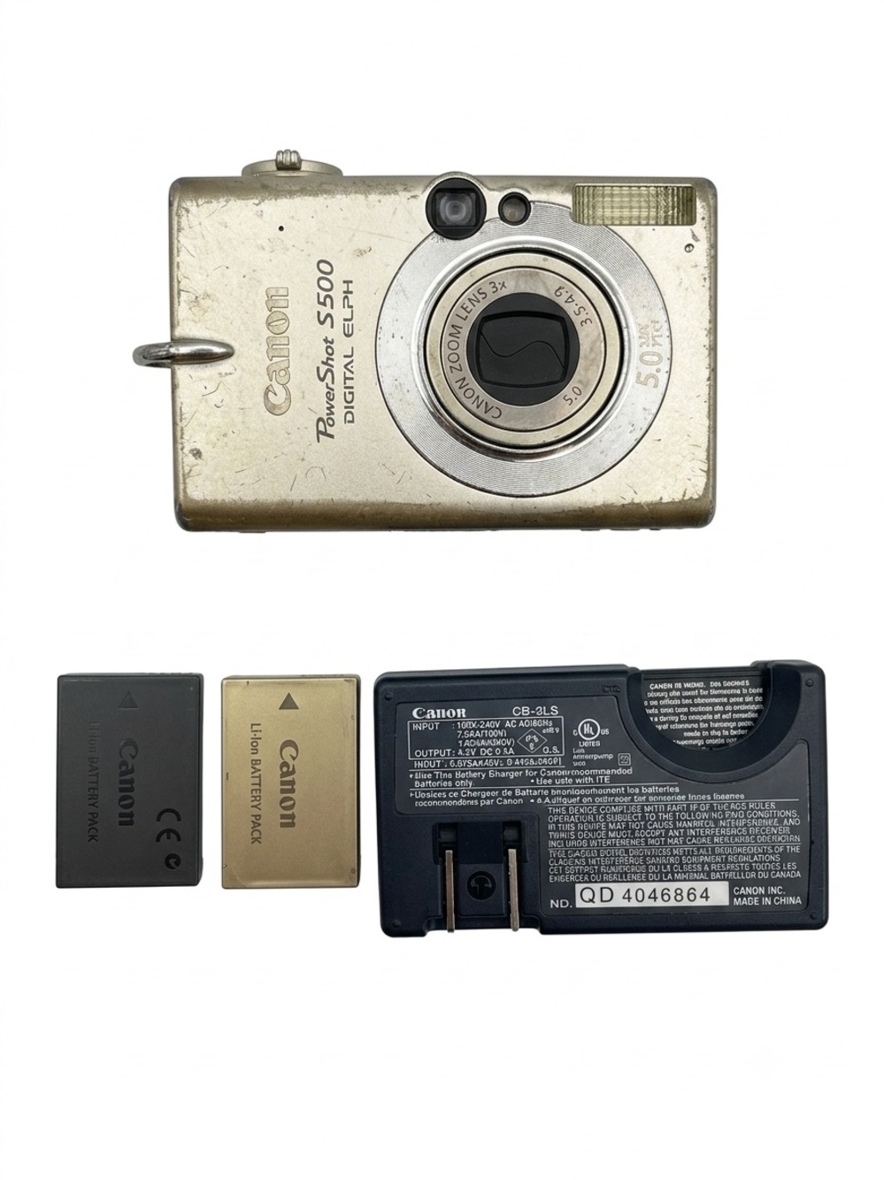Canon Digital Camera  PowerShot S500 FOR PARTS ONLY